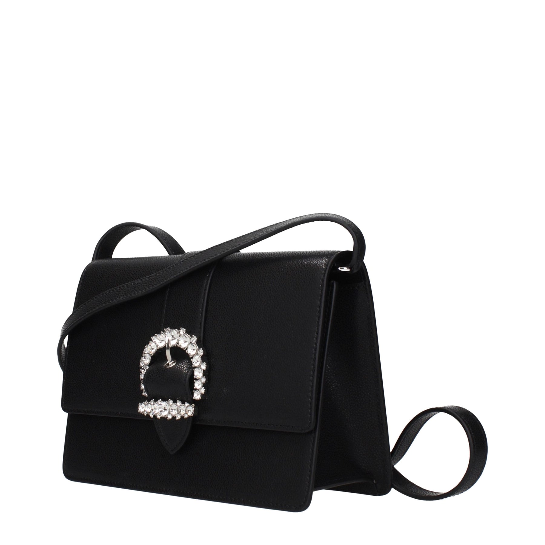 Jimmy Choo Black Leather Crossbody Bag | Regal Royce