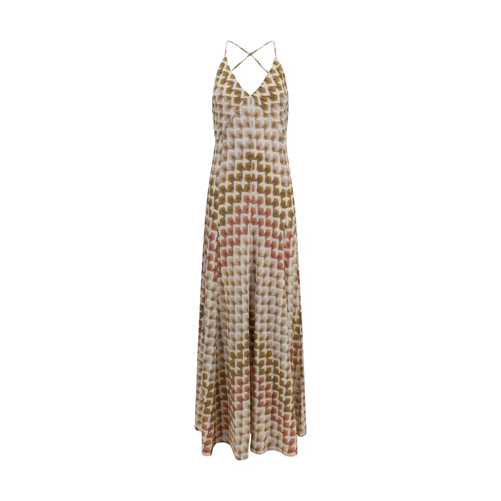 Missoni Multicolor Viscose Long Dress | Regal Royce