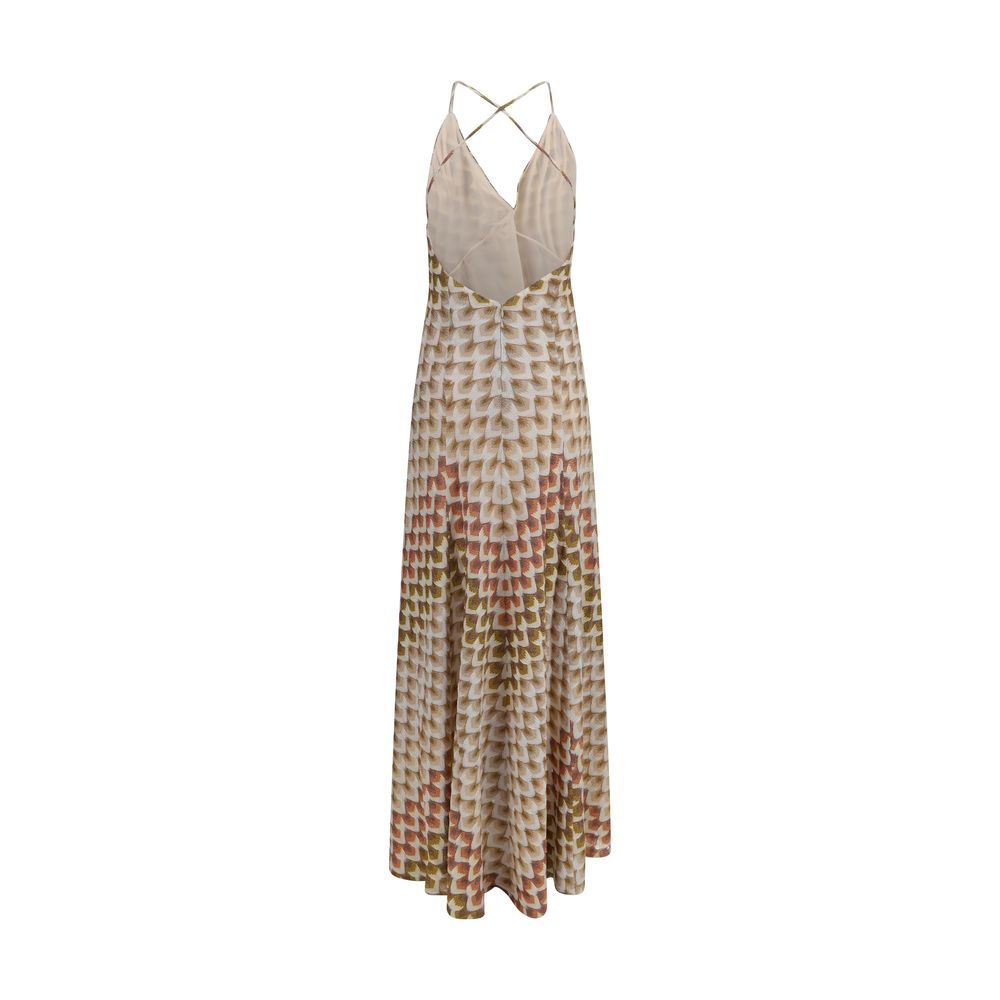 Missoni Multicolor Viscose Long Dress | Regal Royce