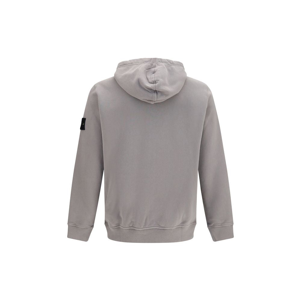 Stone Island Gray Cotton Sweatshirt | Regal Royce