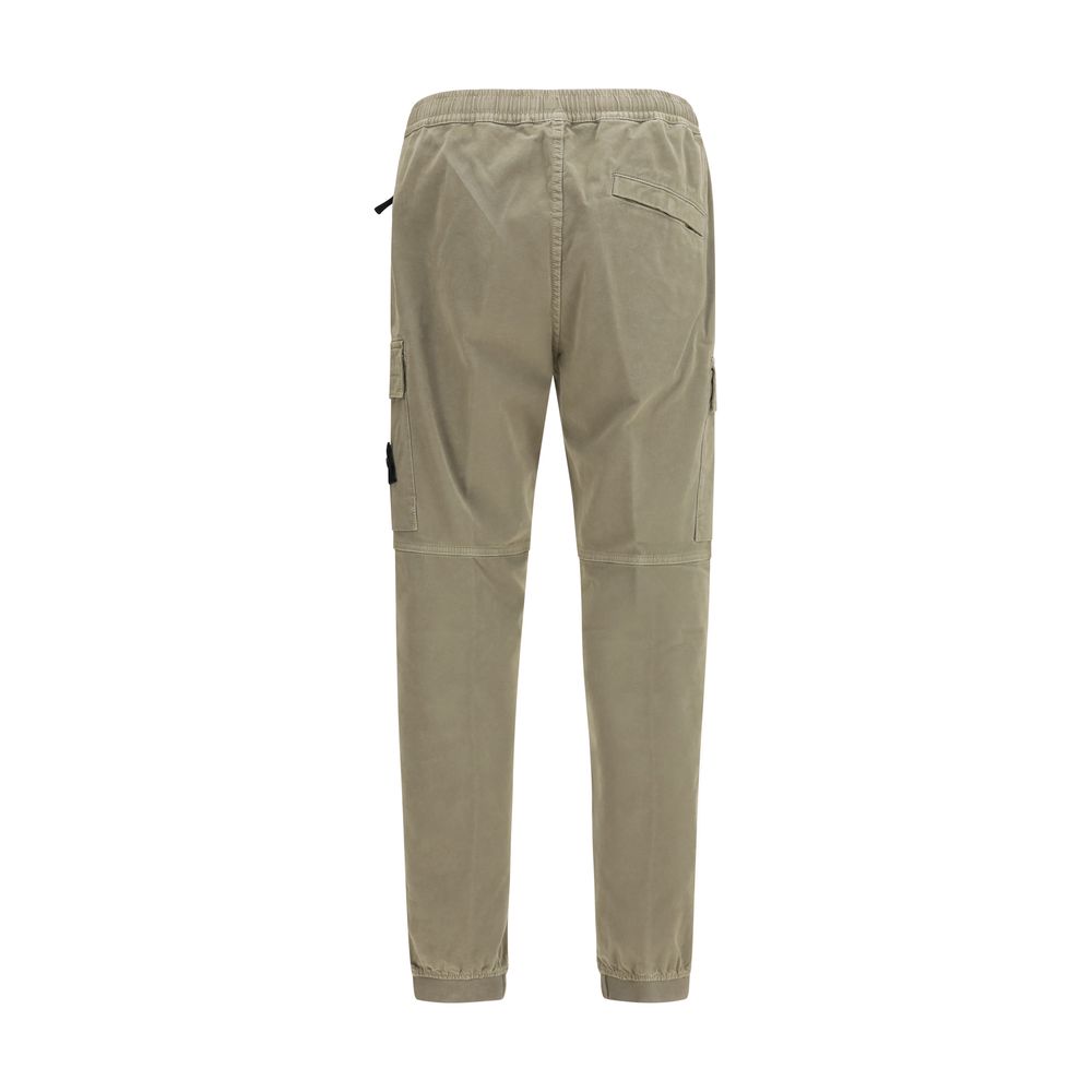 Stone Island Bicolor Cotton Cargo Pants | Regal Royce