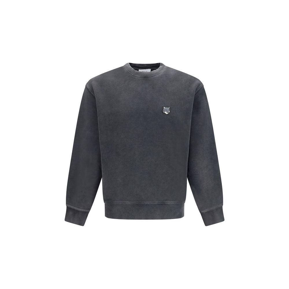 Maison Kitsuné Gray Cotton Sweatshirt | Regal Royce