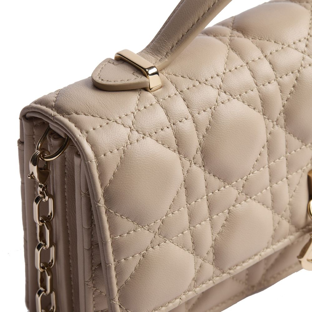 Dior Beige Leather Clutch Bag | Regal Royce