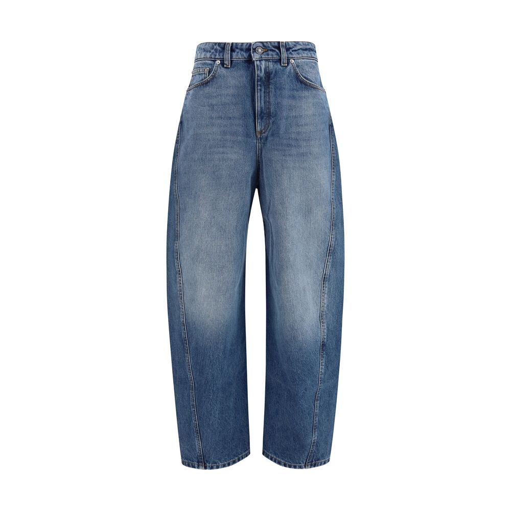 Givenchy Blue Cotton Relaxed Fit Jeans | Regal Royce