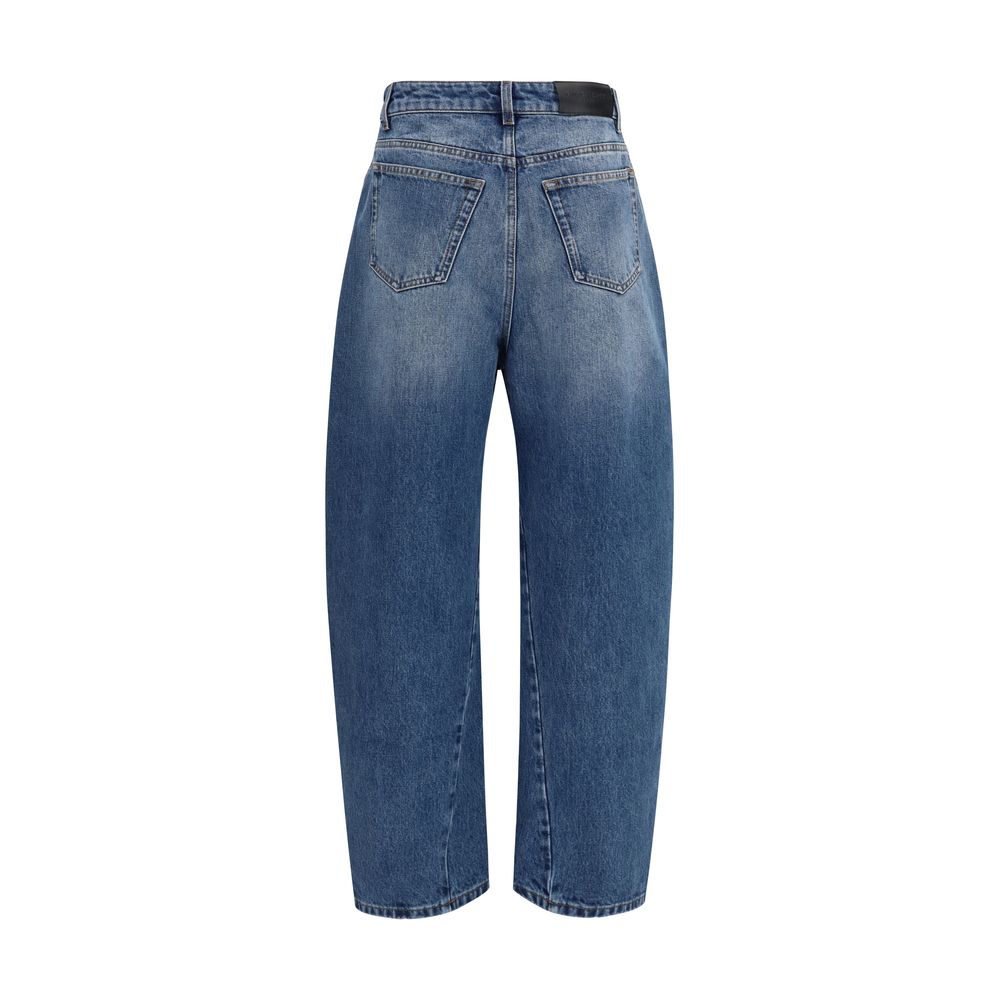 Givenchy Blue Cotton Relaxed Fit Jeans | Regal Royce