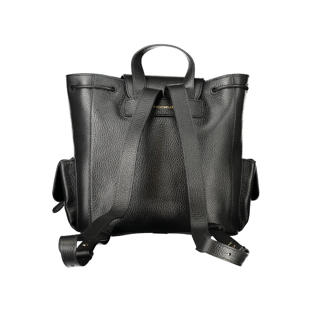 Coccinelle Nero Leather Women's Backpack | Regal Royce