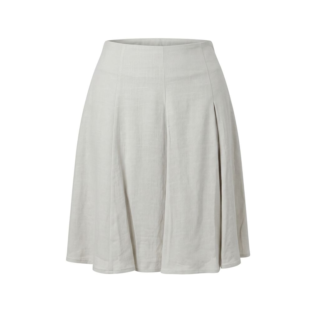 Trussardi Jeans Beige Viscose Women Skirt | Regal Royce