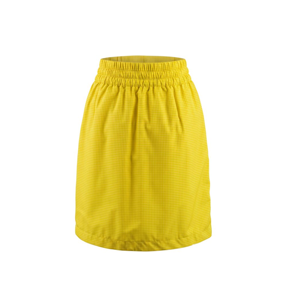 Trussardi Jeans Yellow Polyamide Women Skirt | Regal Royce