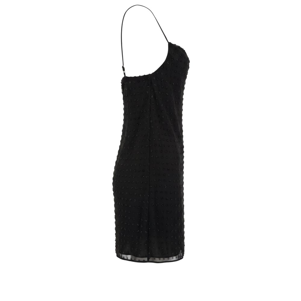 Trussardi Jeans Black Polyester Women Tank | Regal Royce