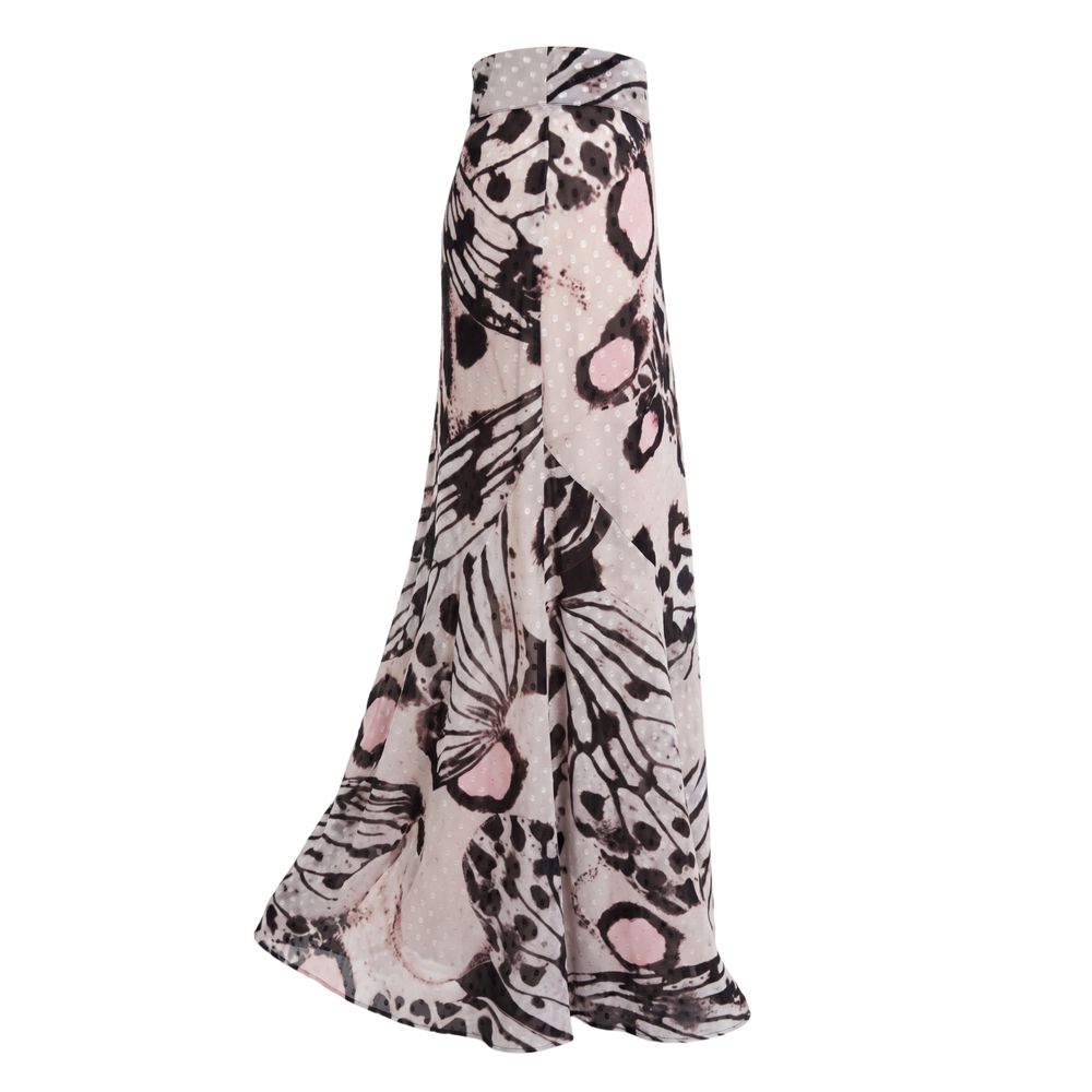 Trussardi Jeans Pink Polyester Women Skirt | Regal Royce
