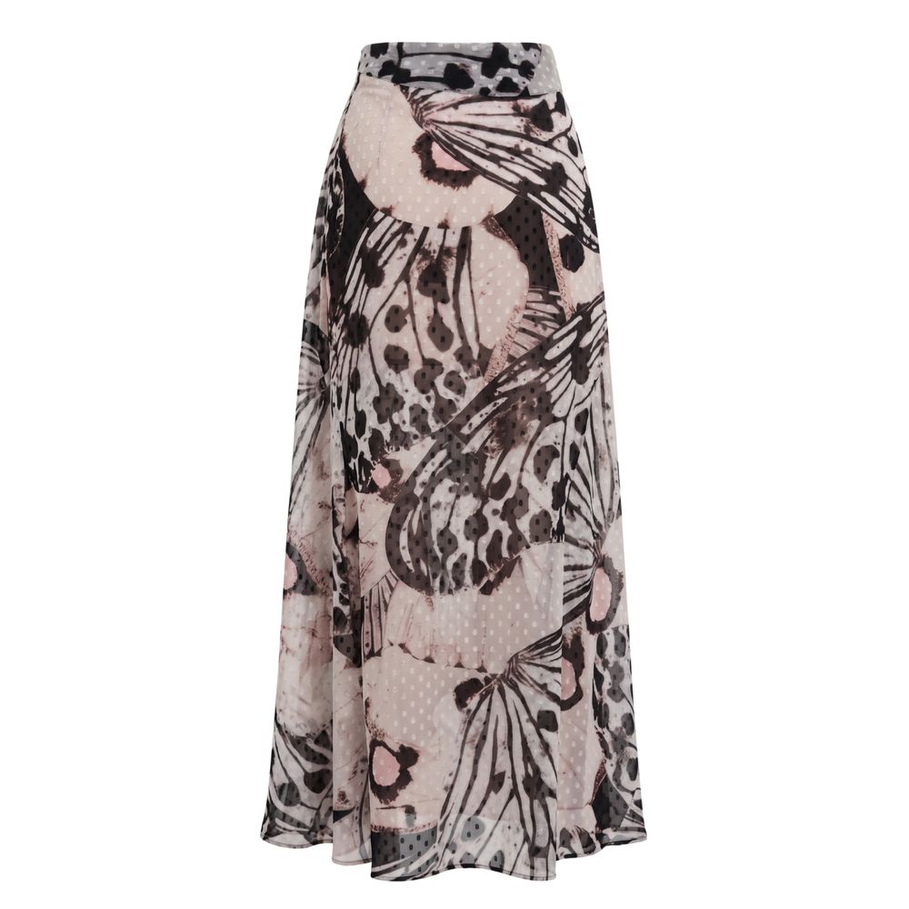 Trussardi Jeans Pink Polyester Women Skirt | Regal Royce