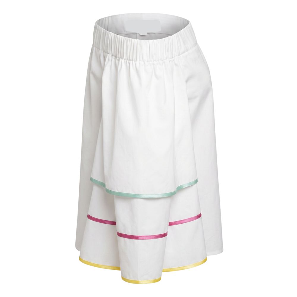 Trussardi Jeans White Cotton Women Shirt | Regal Royce