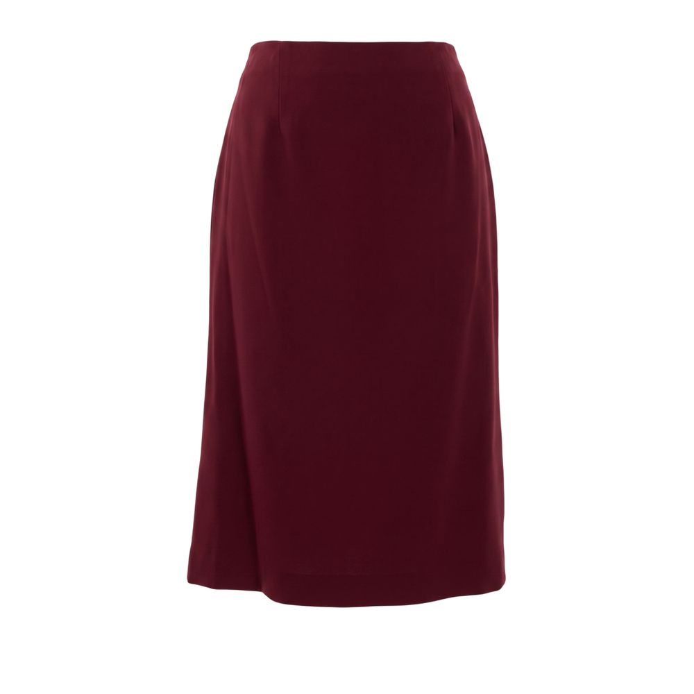Trussardi Red Acetate Women Skirt | Regal Royce