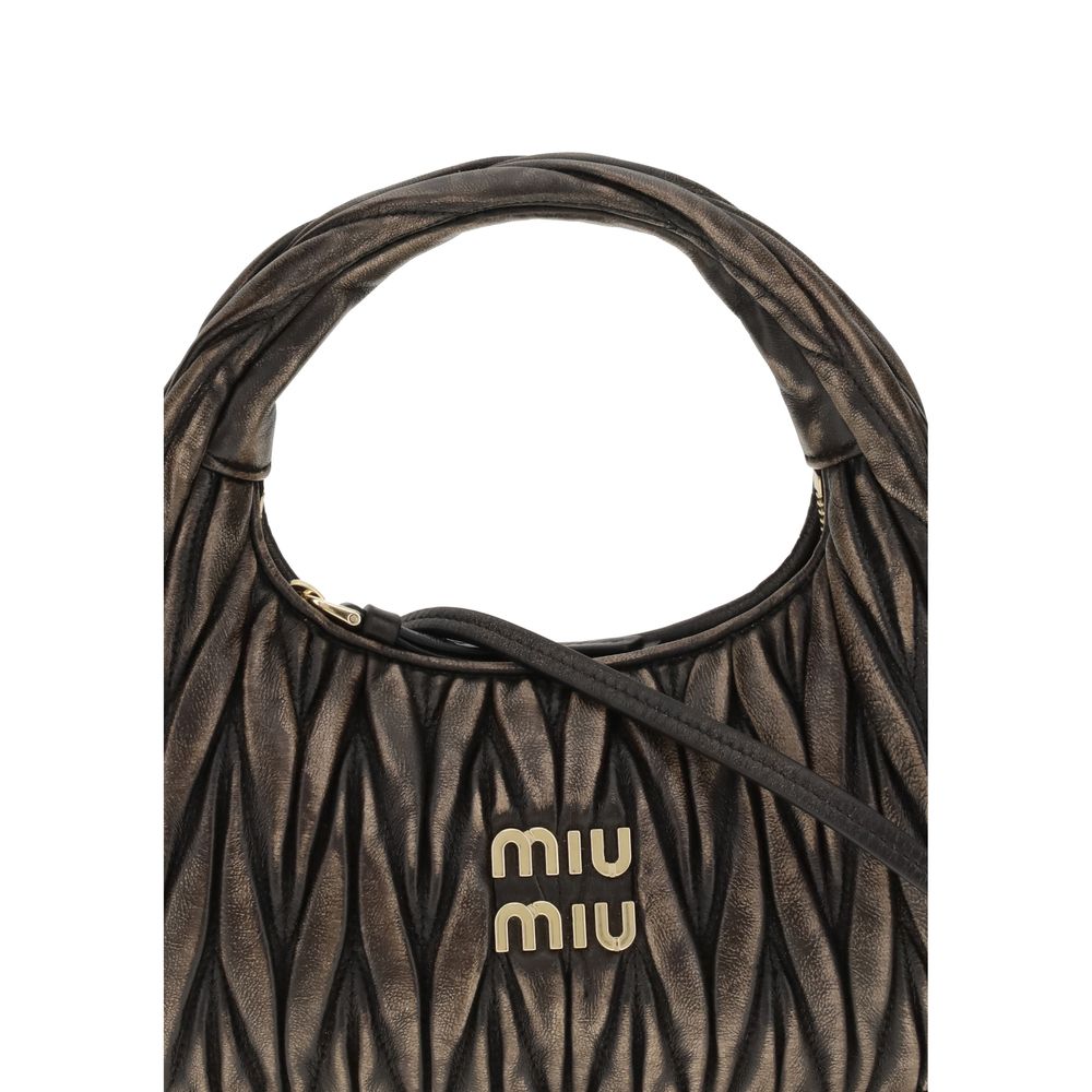 Miu Miu Brown Lamb Ovis Aries Aries Shoulder Bag | Regal Royce