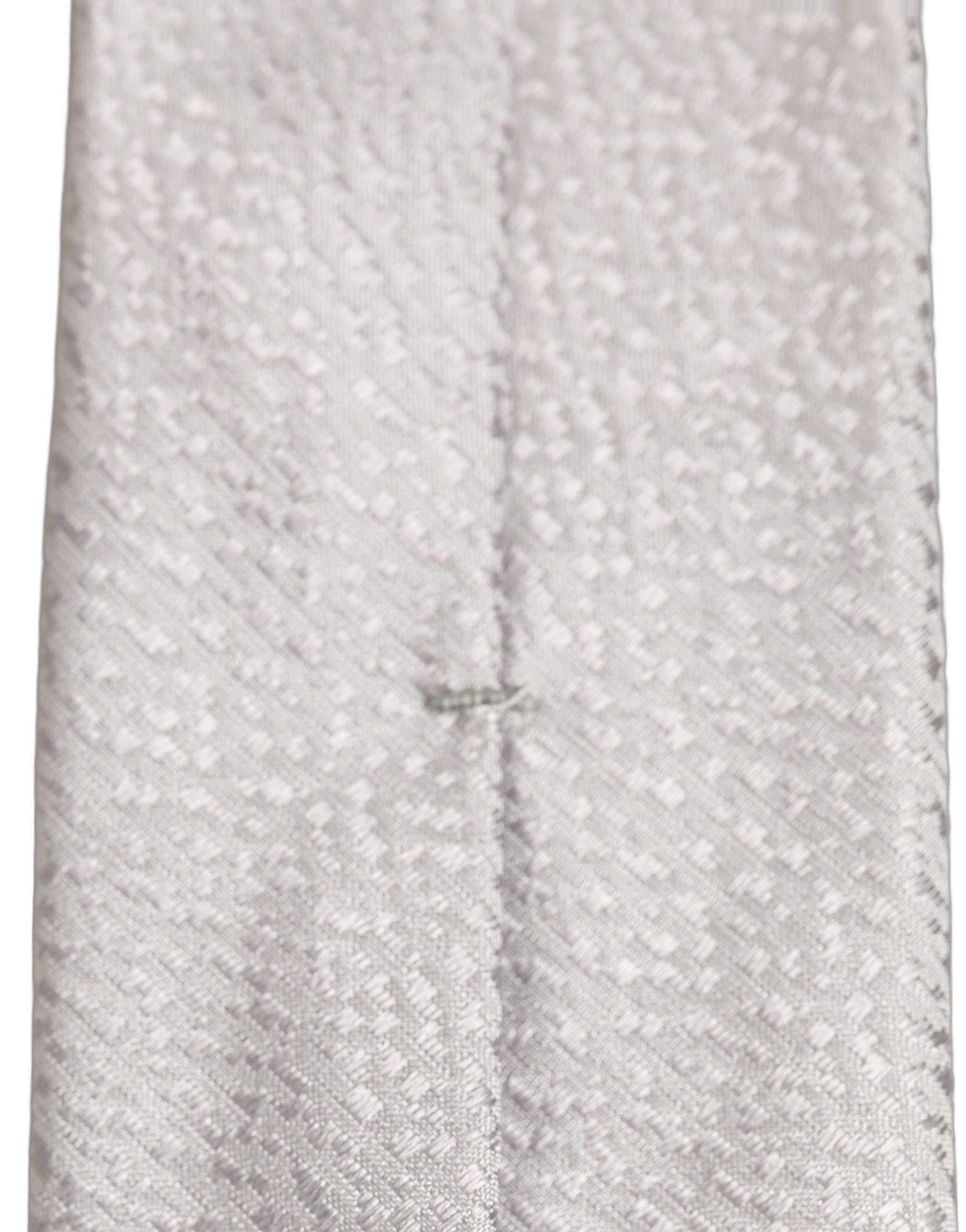 Dolce & Gabbana Men Gray 100% Silk Textured Adjustable Tied Necktie Tie | Regal Royce