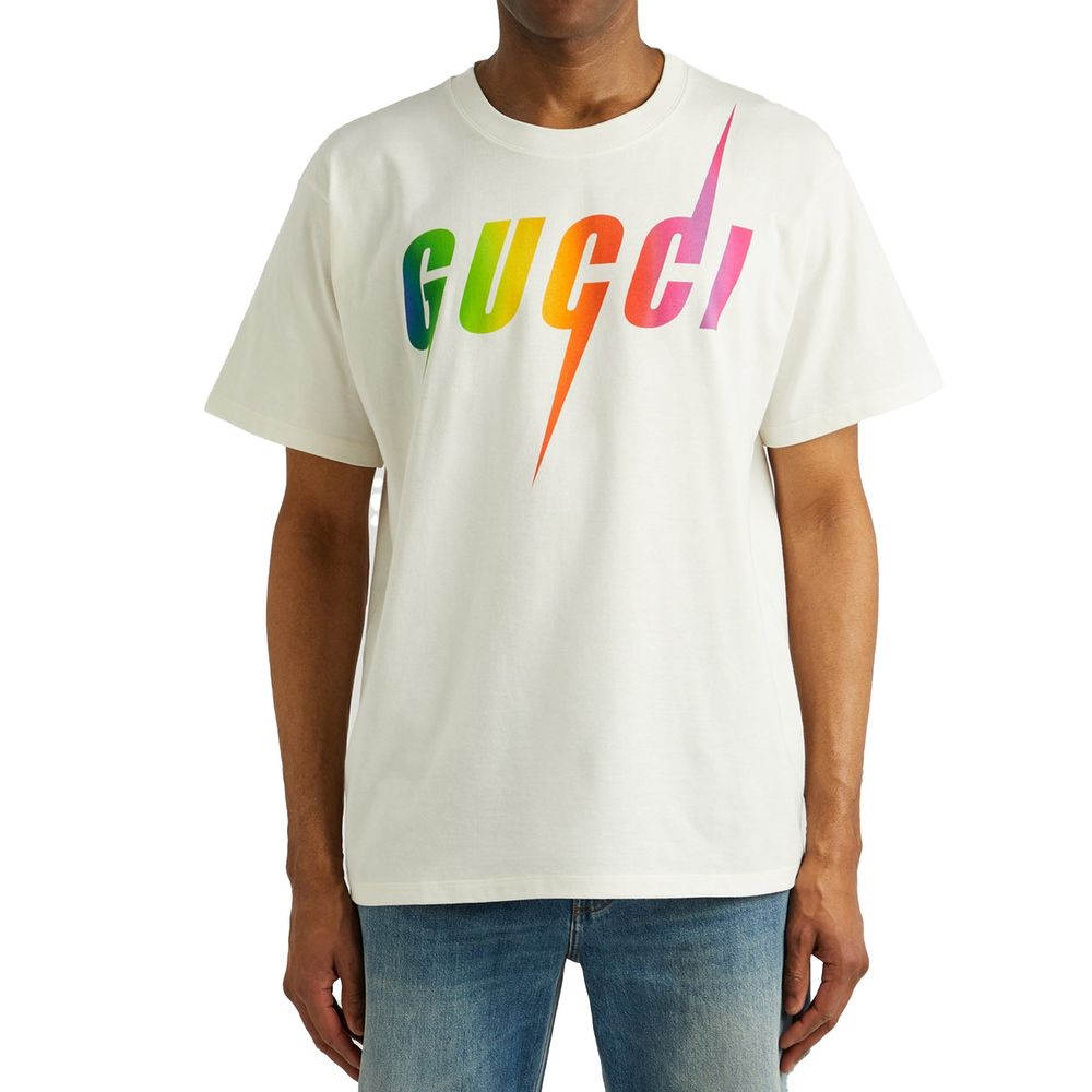 Gucci White Cotton T-Shirt | Regal Royce