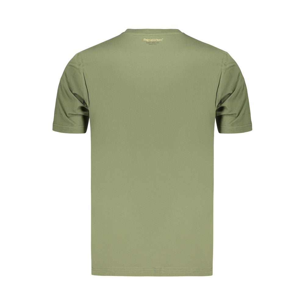 Refrigiwear Green Cotton Men's T-Shirt | Regal Royce