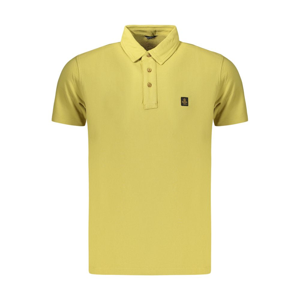 Refrigiwear Yellow Cotton Men's Polo | Regal Royce