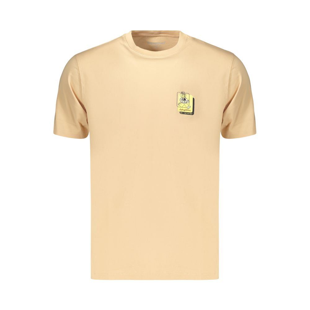 Refrigiwear Beige Cotton Men's T Shirt | Regal Royce