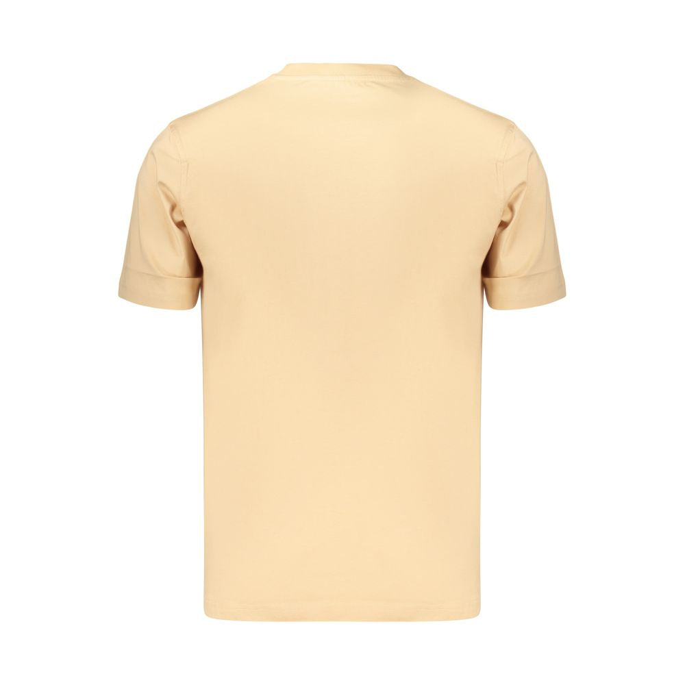 Refrigiwear Beige Cotton Men's T Shirt | Regal Royce