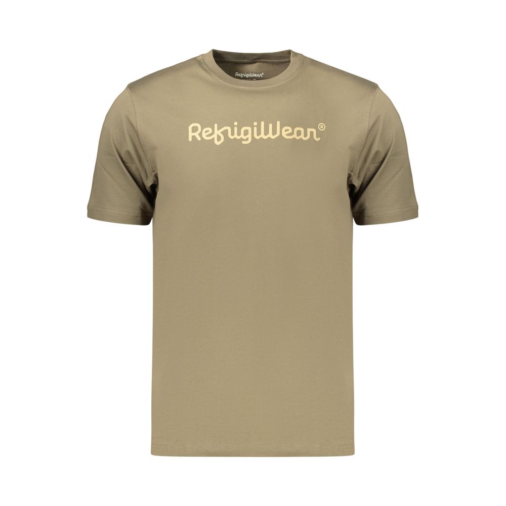 Refrigiwear Green Cotton Men's T-Shirt | Regal Royce
