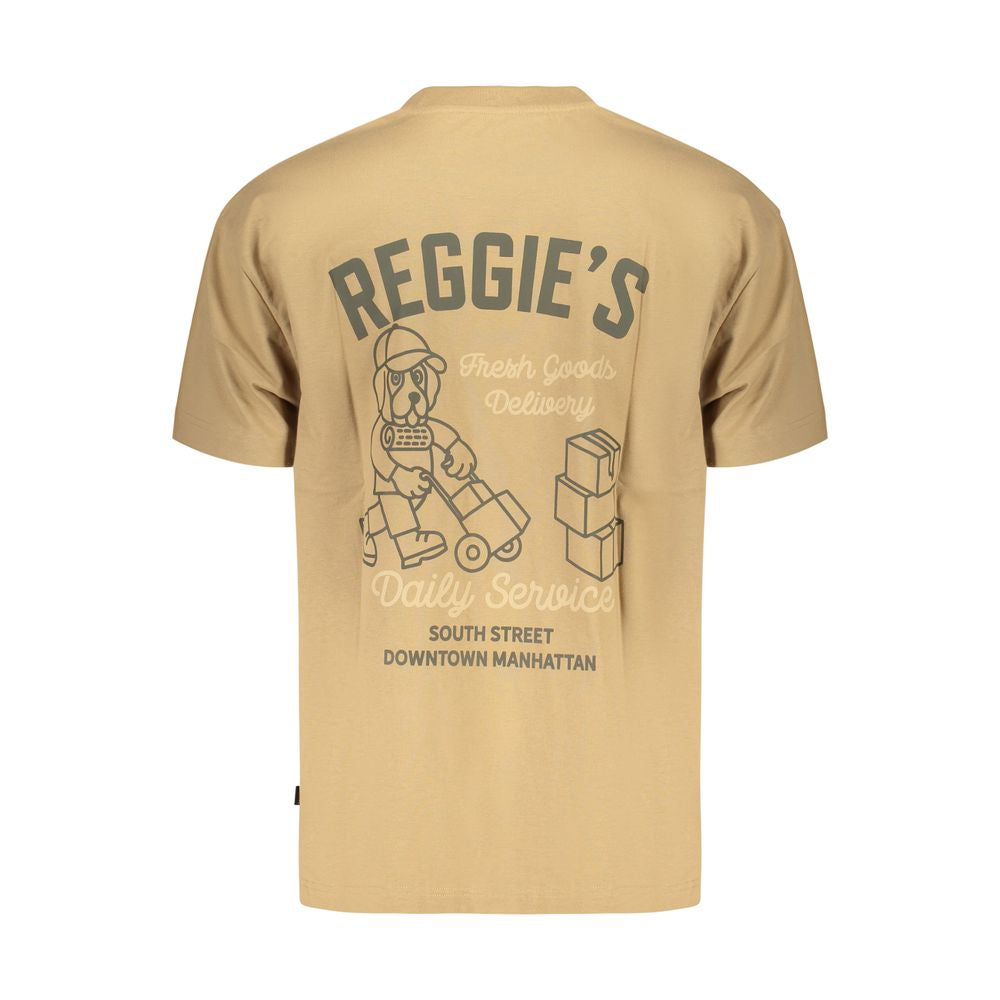 Refrigiwear Brown Cotton Men's T-Shirt | Regal Royce