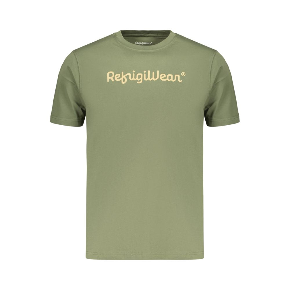 Refrigiwear Verde Cotton Men T-Shirt | Regal Royce