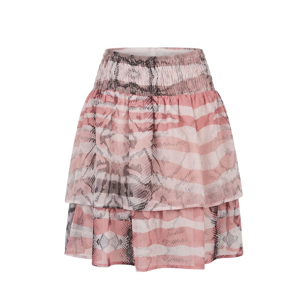 Trussardi Jeans Pink Polyester Women Skirt | Regal Royce