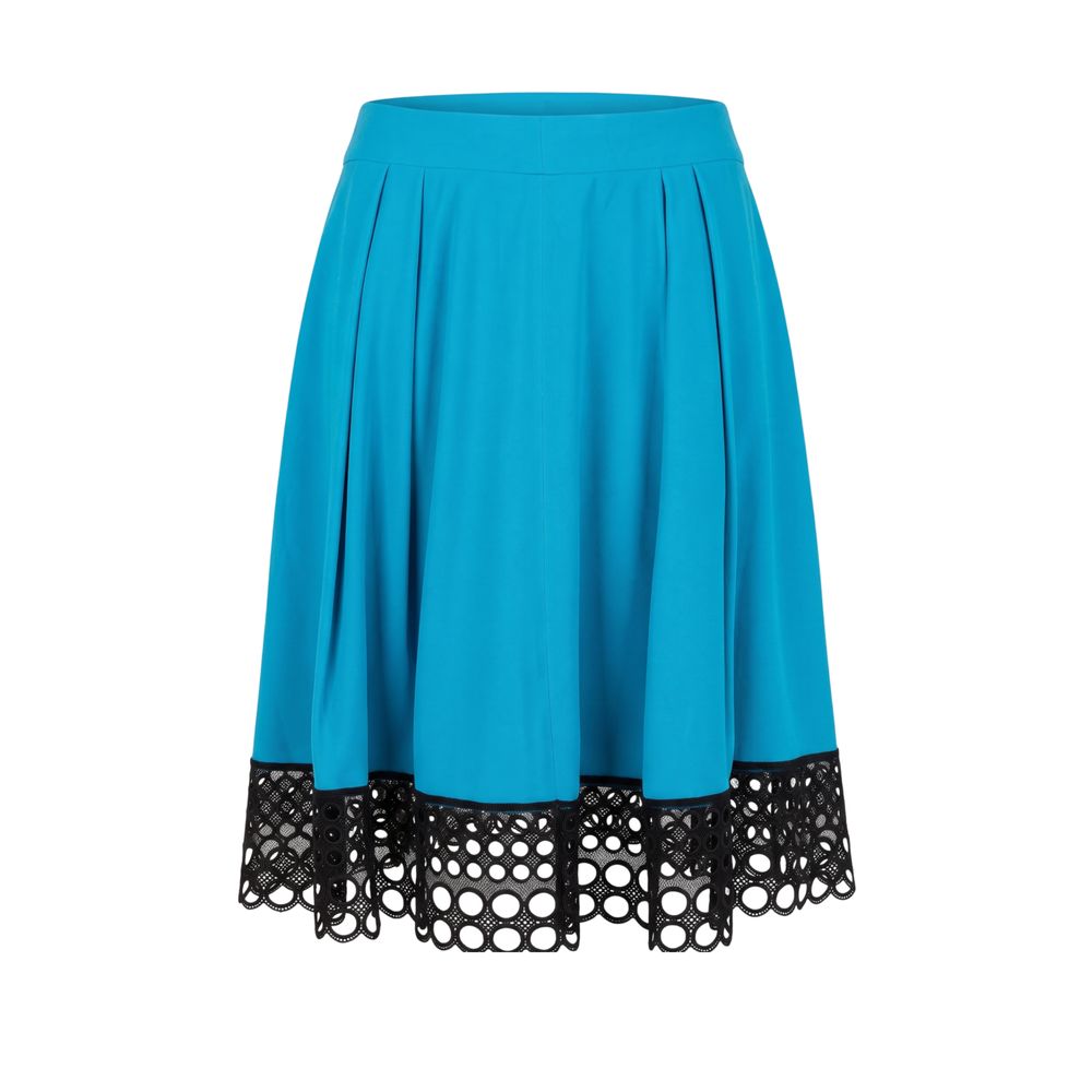 Trussardi Blue Acetate Women Skirt | Regal Royce