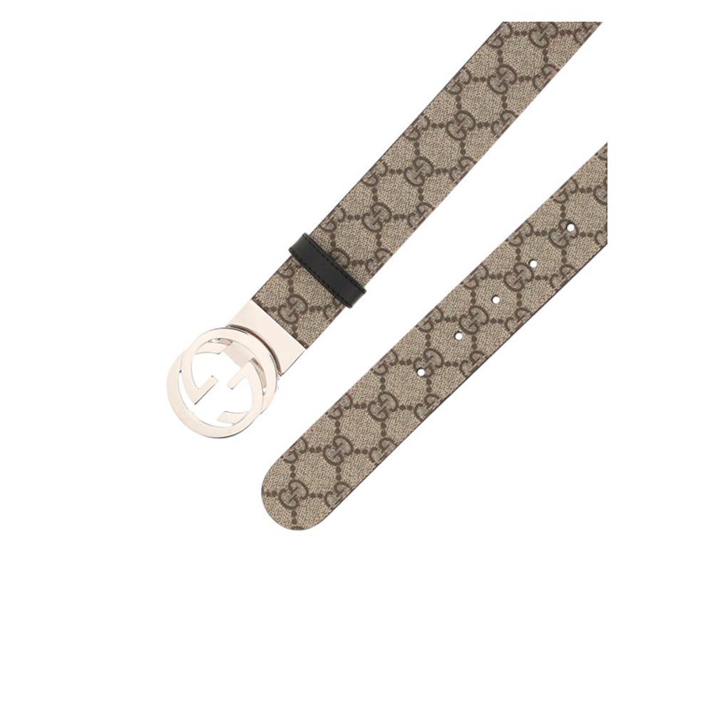 Gucci Brown Cotton Regular Belt | Regal Royce