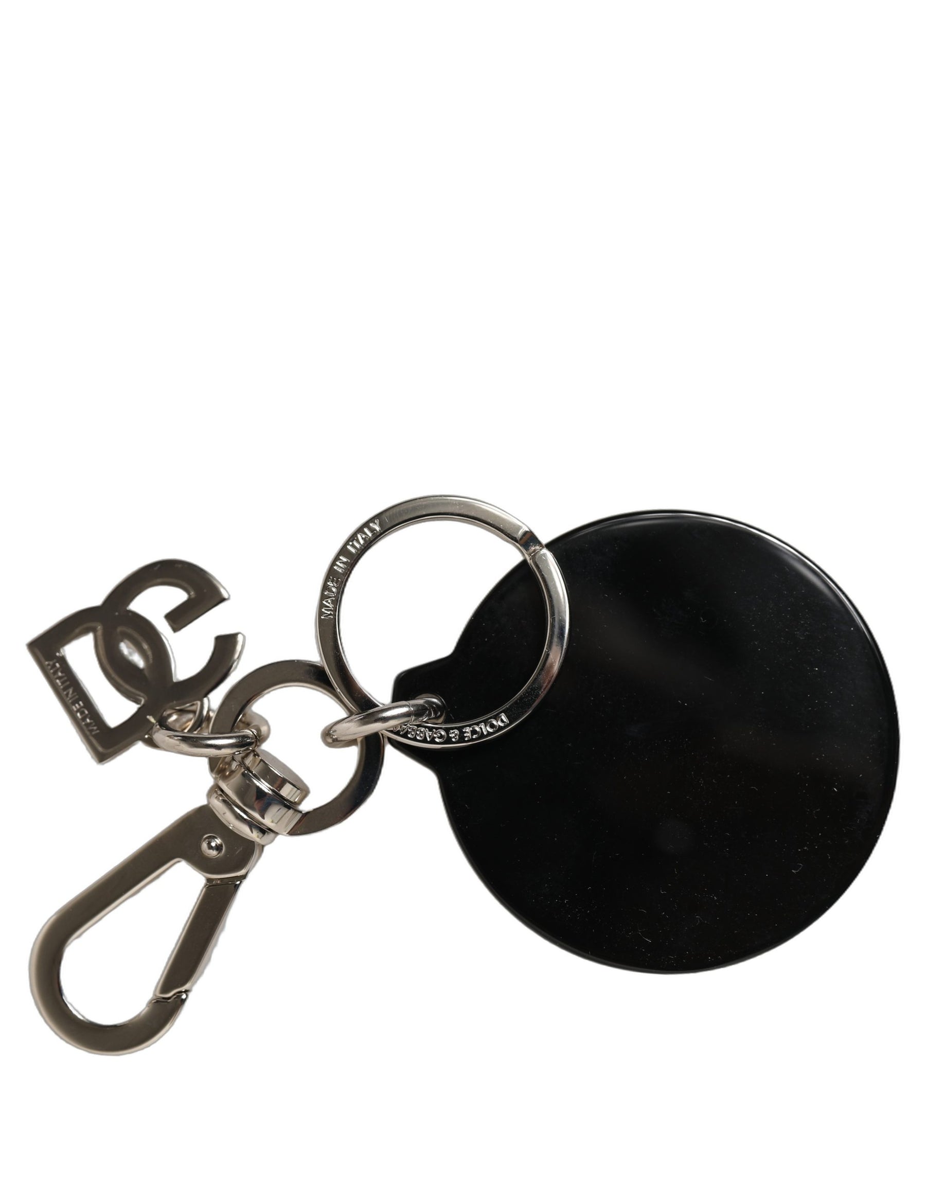 Dolce & Gabbana Black Kaisen Toge Inumaki Charm Metal Keychain Keyring | Regal Royce