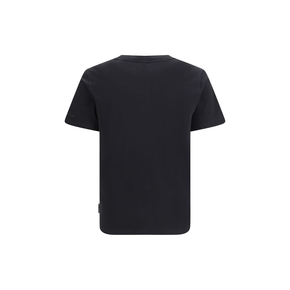 Moose Knuckles Black Cotton T-Shirt | Regal Royce
