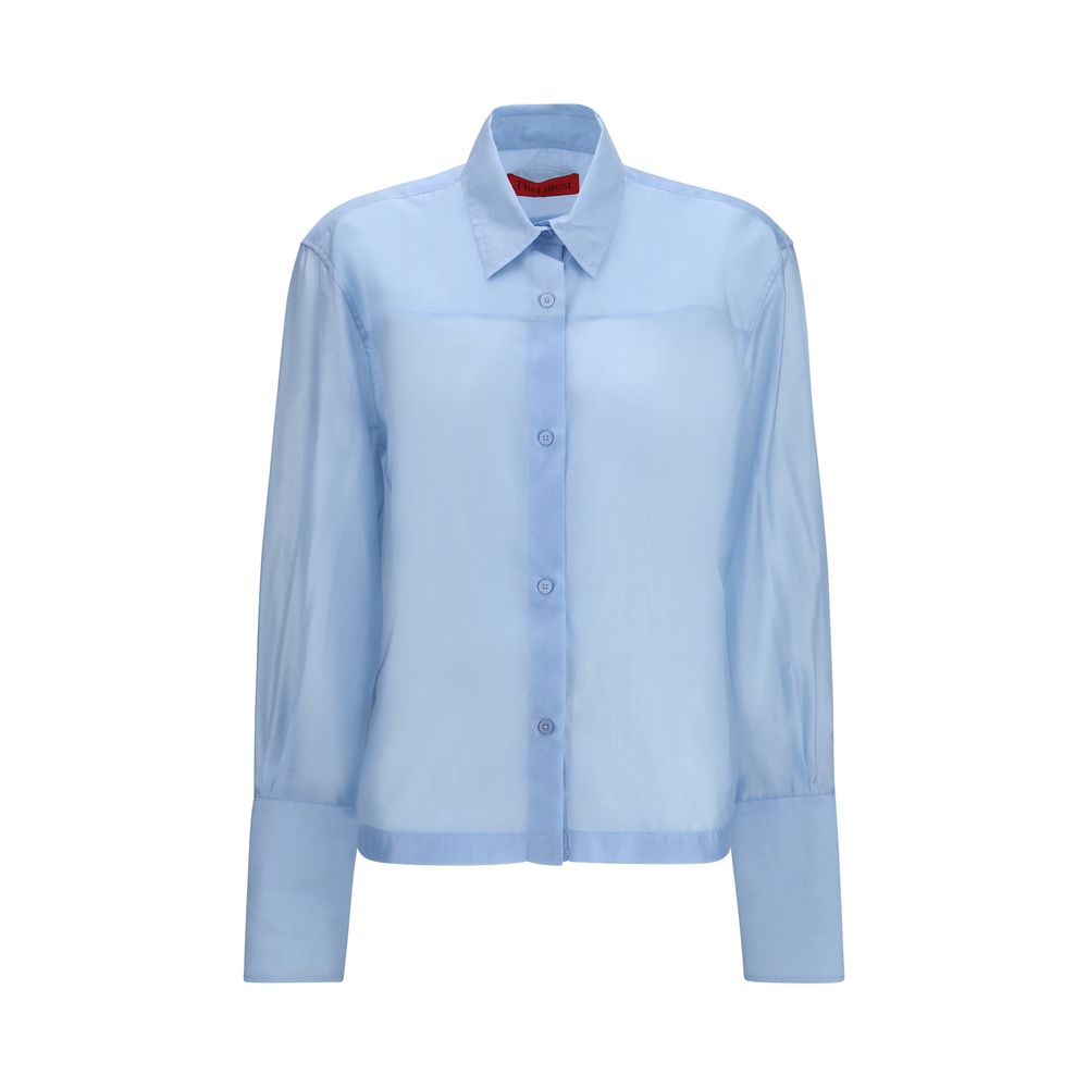 The Latest Blue Wool Oves Aries Dress Shirt | Regal Royce