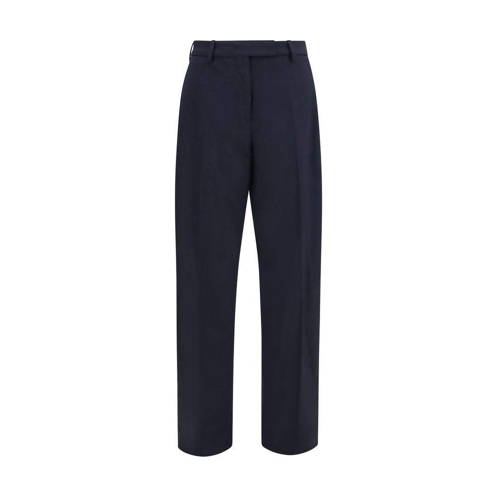 The Latest Blue Polyester Dress Pants | Regal Royce
