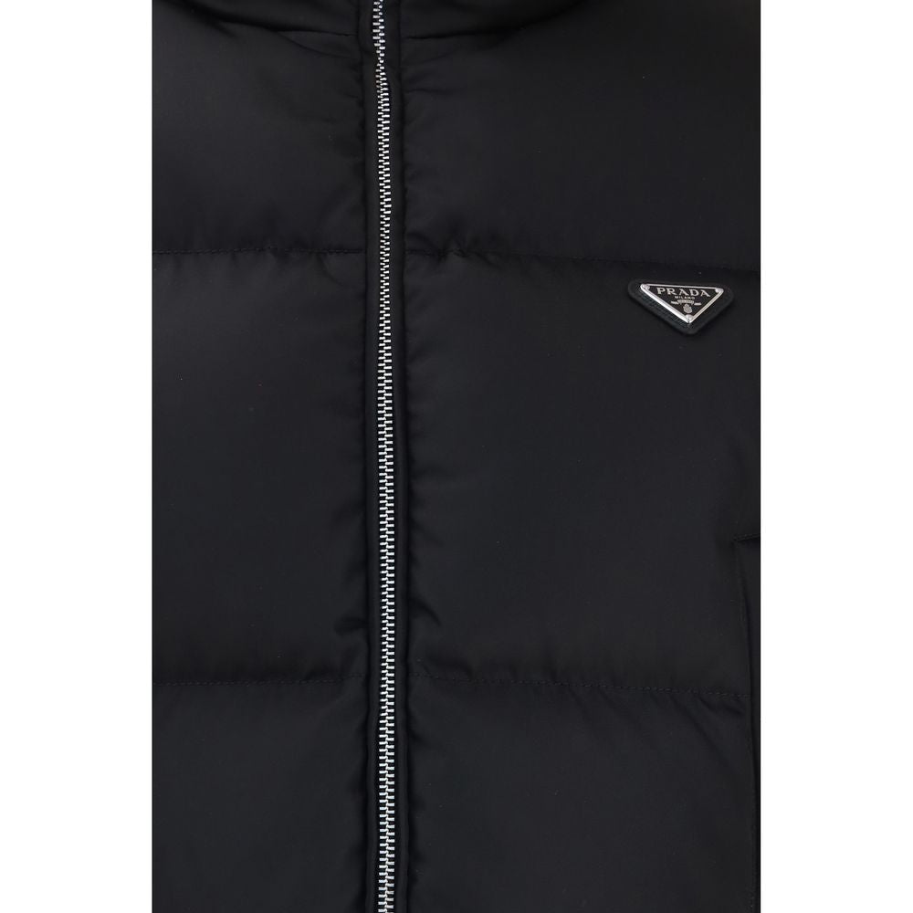 Prada Black Goose Down Full-Length Jacket | Regal Royce