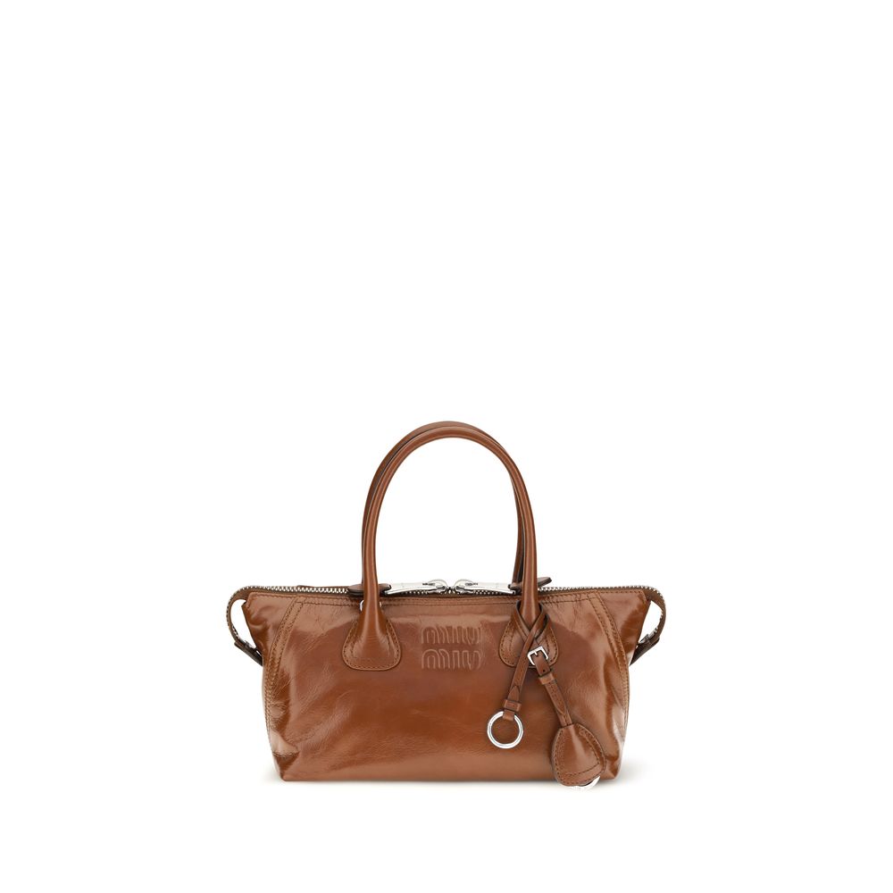 Miu Miu Brown Calf Leather Bos Taurus Handbag | Regal Royce