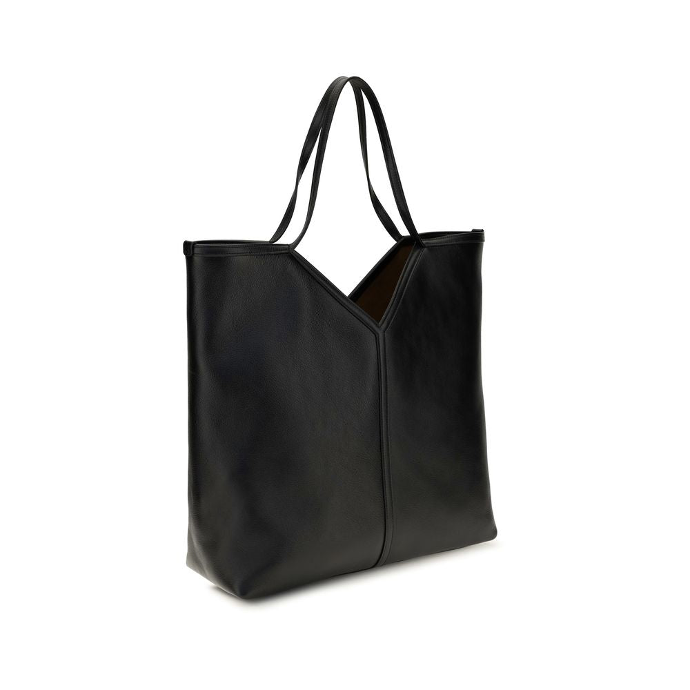 Saint Laurent Black Calf Leather Bos Taurus Shoulder Bag | Regal Royce