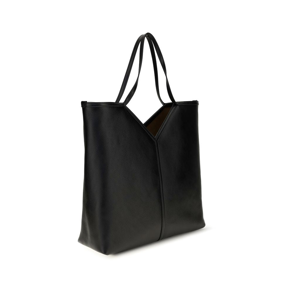 Saint Laurent Black Calf Leather Bos Taurus Shoulder Bag | Regal Royce