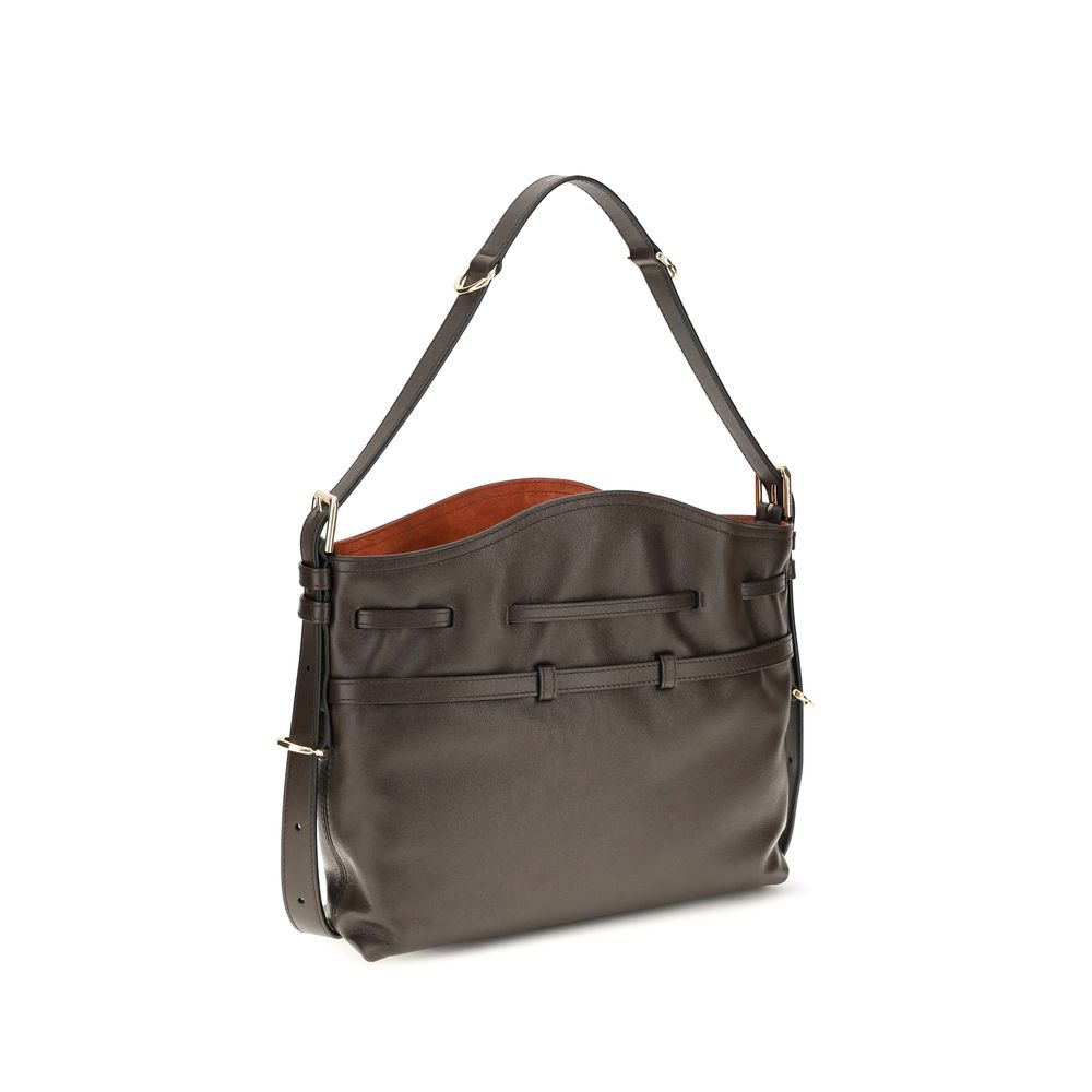 Givenchy Brown Calf Leather Bos Taurus Backet Bag | Regal Royce