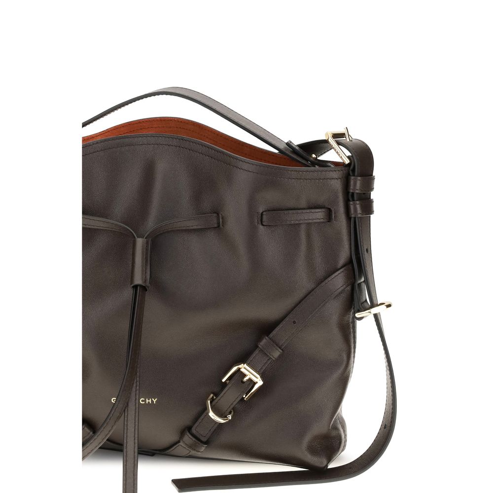 Givenchy Brown Calf Leather Bos Taurus Backet Bag | Regal Royce