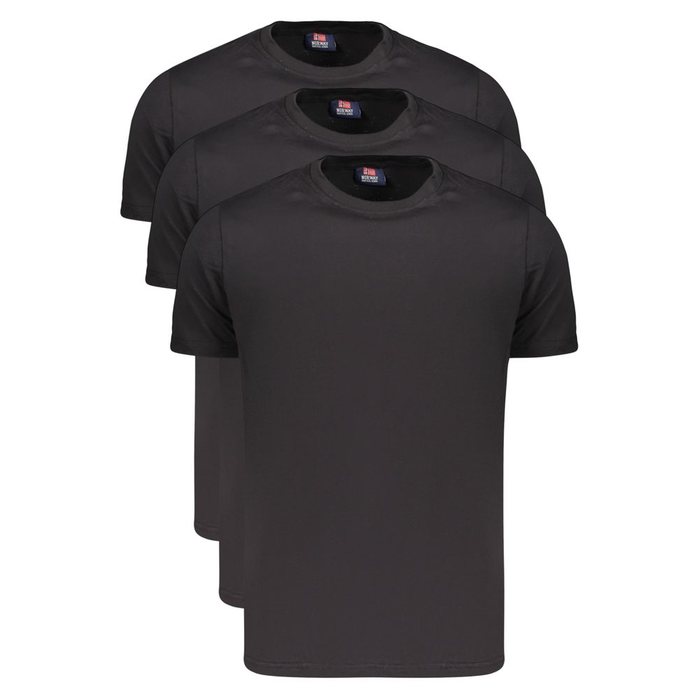Norway 1963 Nero Cotton Mens T-Shirt | Regal Royce