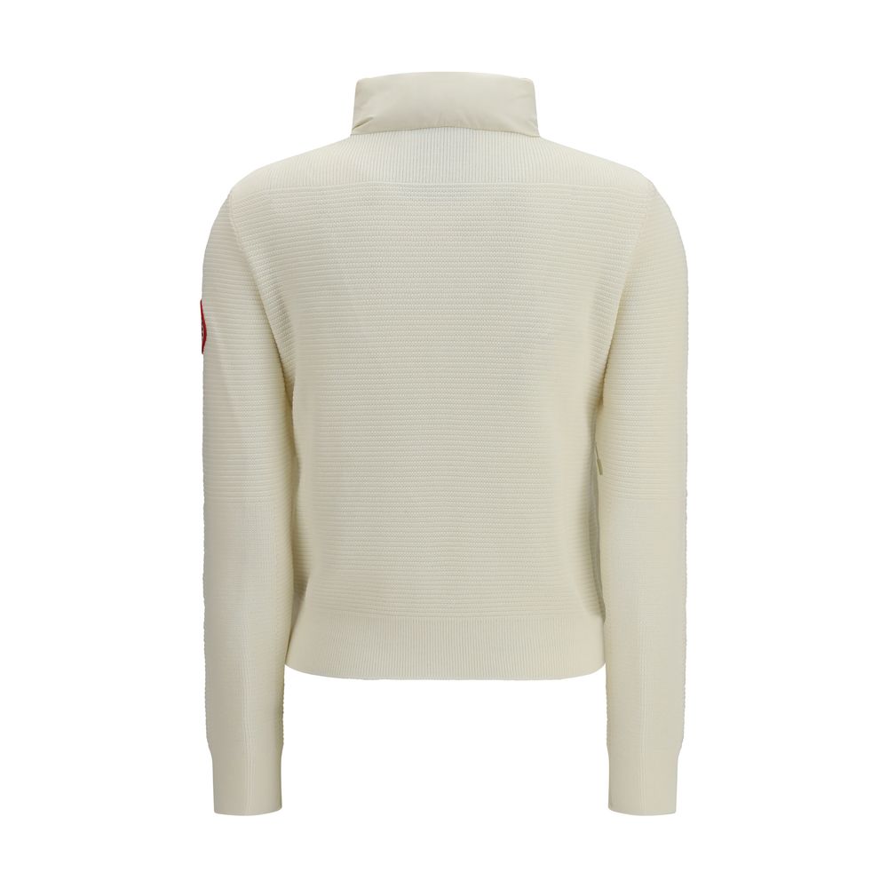 Canada Goose Beige Wool Oves Aries Full-Length Jacket | Regal Royce