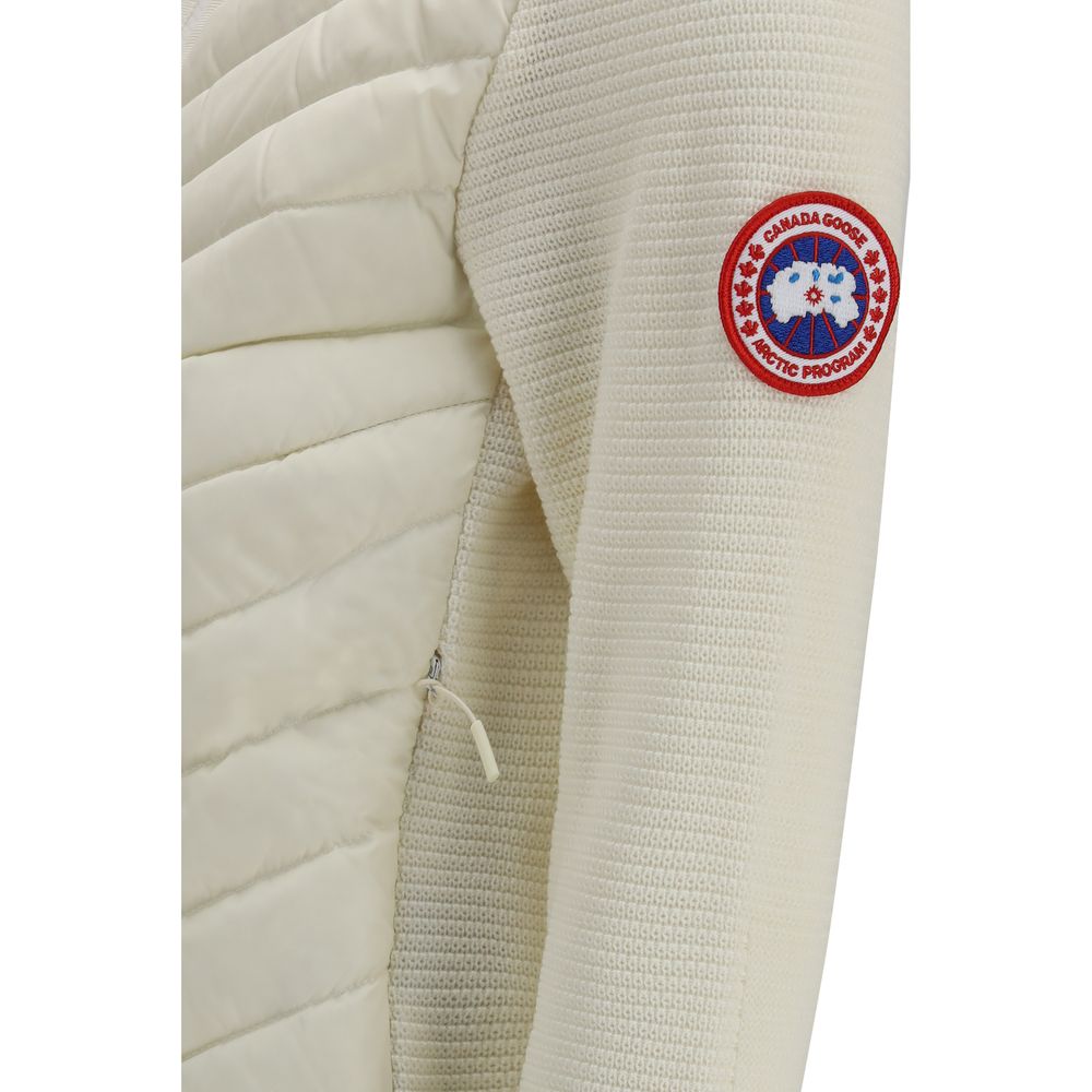 Canada Goose Beige Wool Oves Aries Full-Length Jacket | Regal Royce