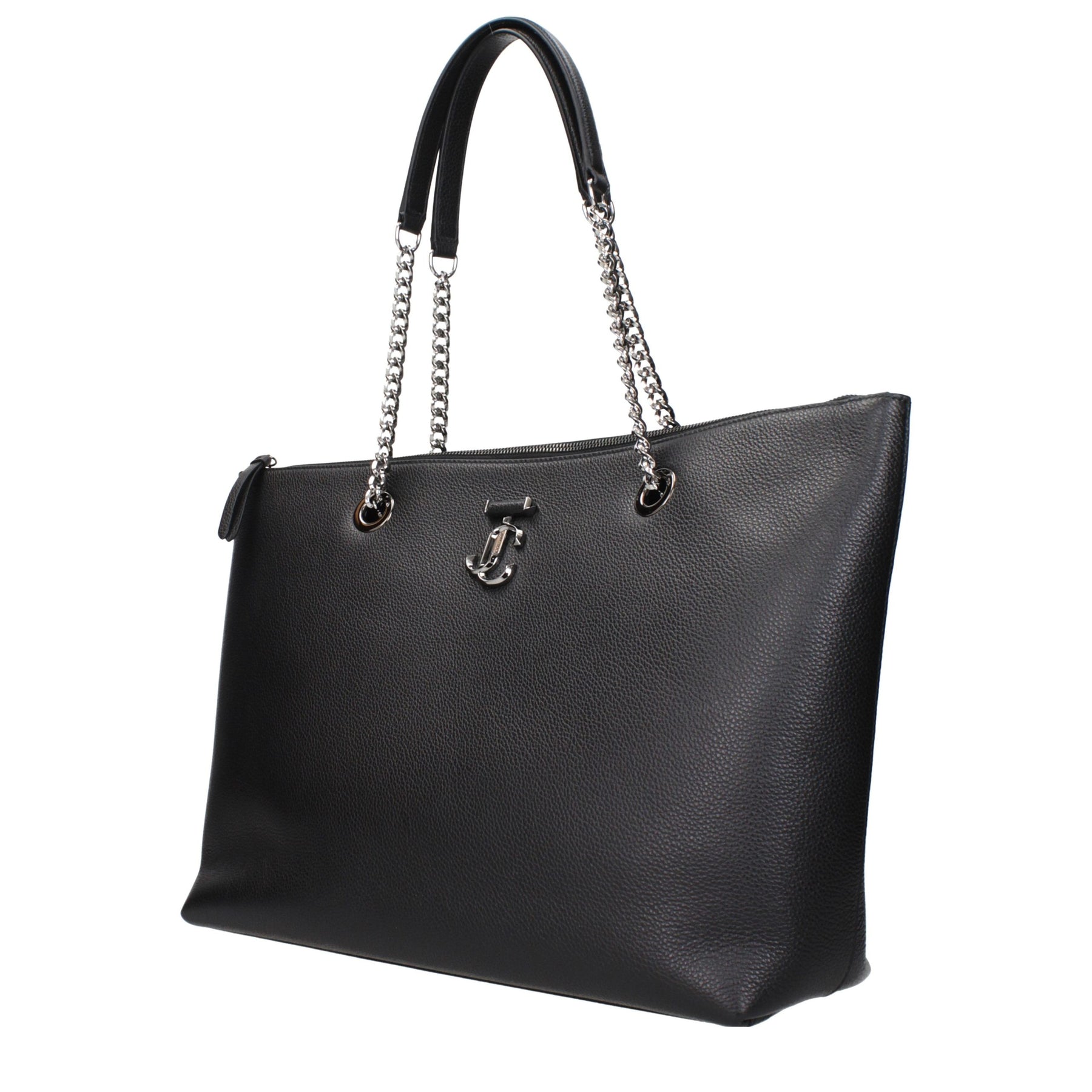 Jimmy Choo Black Leather Shoulder Bag | Regal Royce