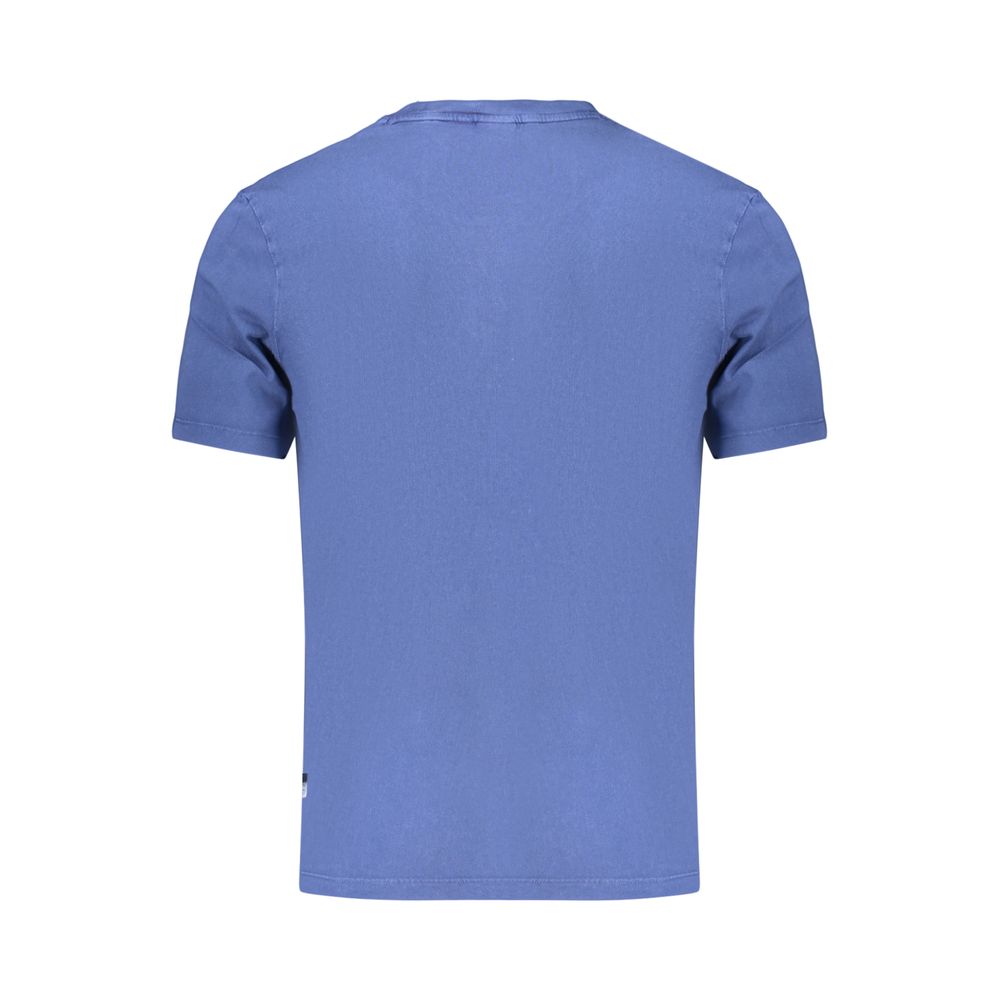 Pepe Jeans Blue Cotton Male T-Shirt | Regal Royce