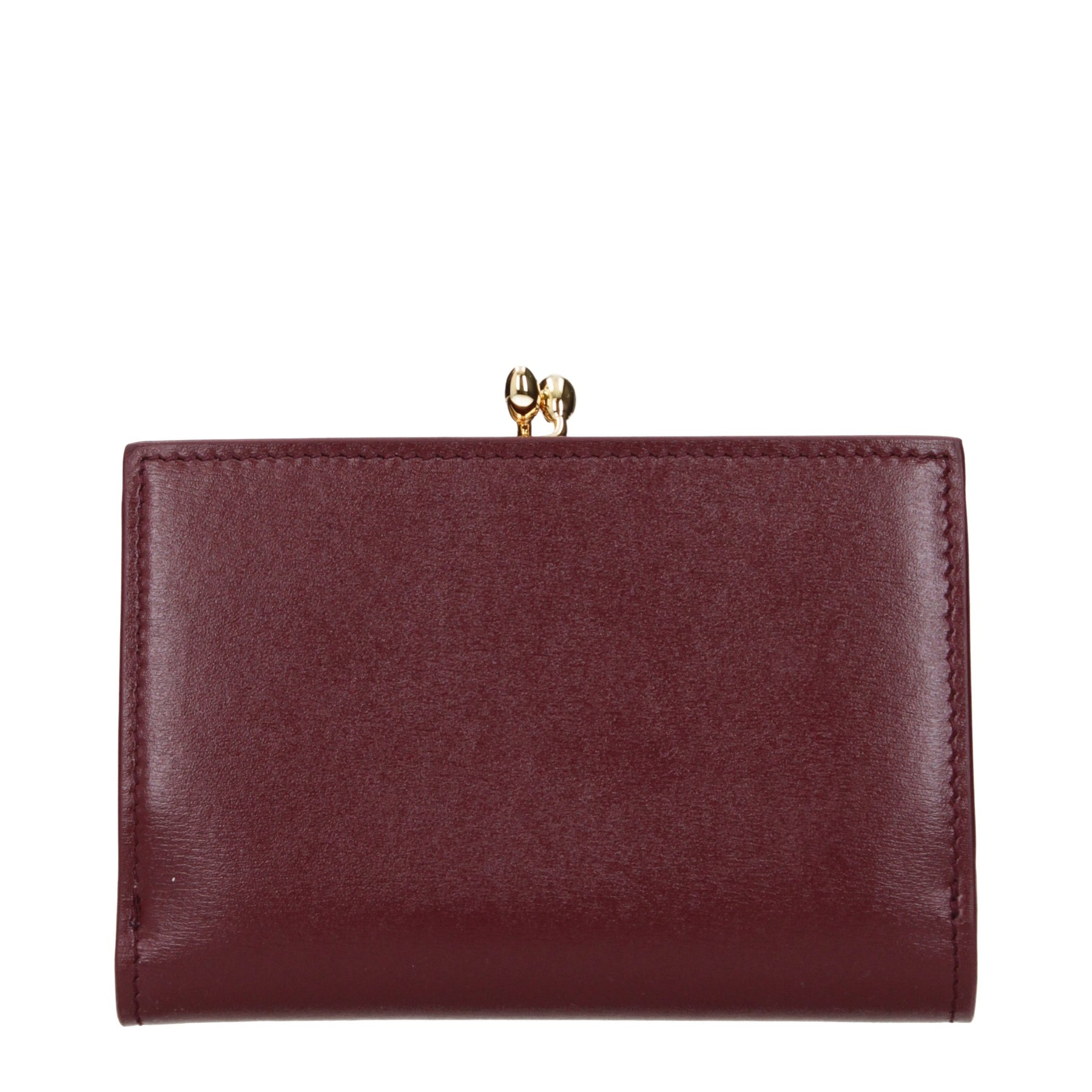 Jil Sander Red Leather Wallet | Regal Royce