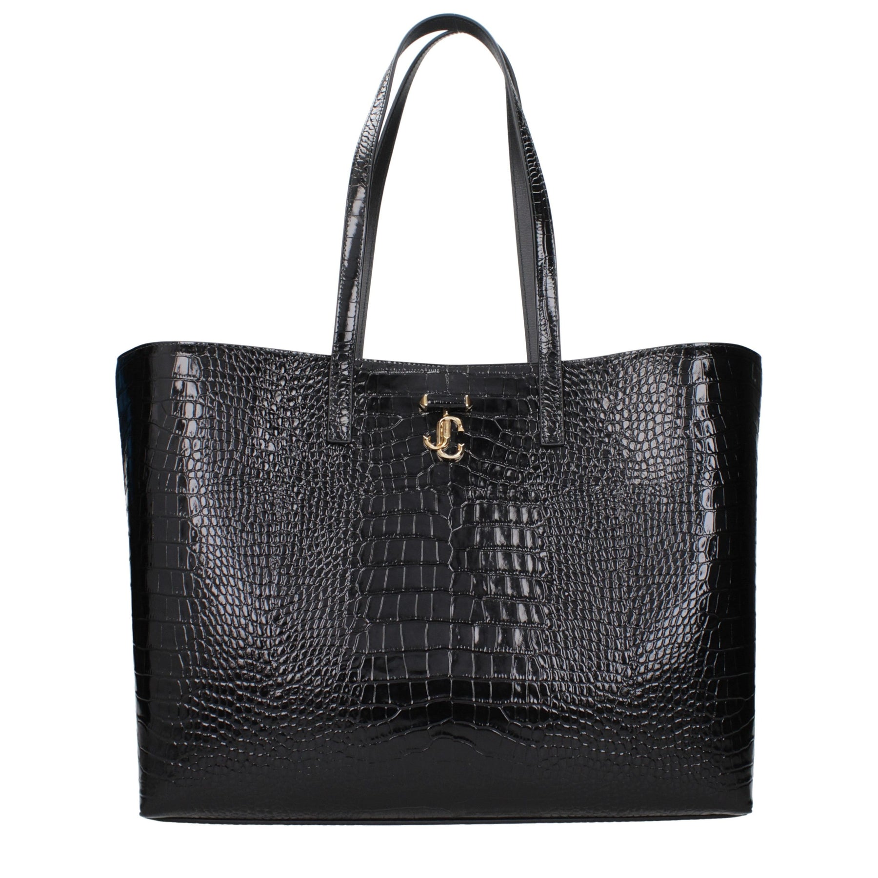 Jimmy Choo Black Leather Shoulder Bag | Regal Royce