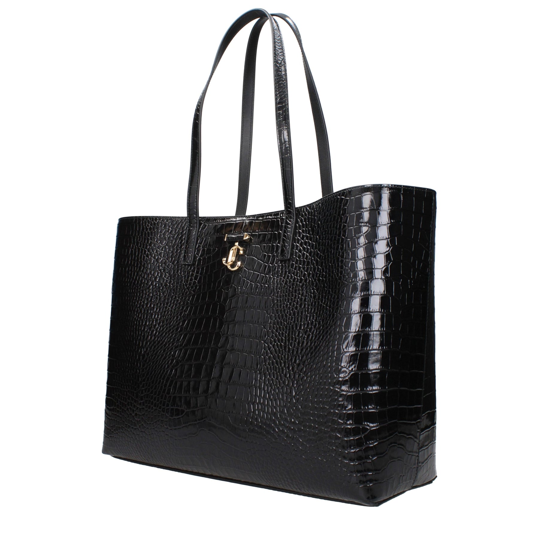 Jimmy Choo Black Leather Shoulder Bag | Regal Royce