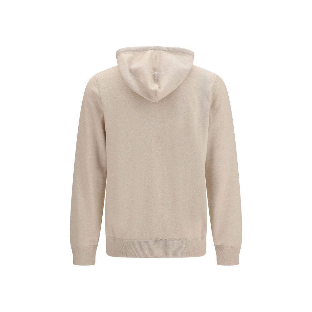 Brunello Cucinelli Beige Cashmere Sweatshirt | Regal Royce