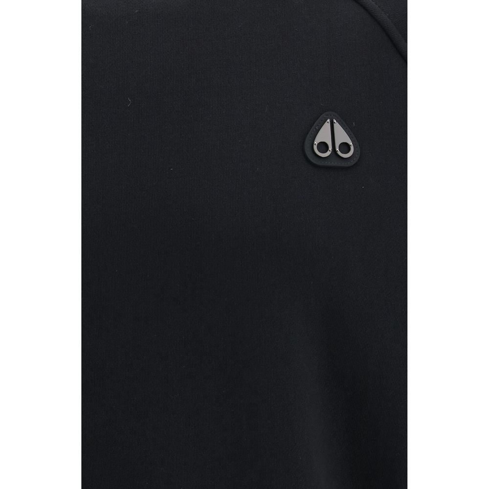Moose Knuckles Black Polyester Sweatshirt | Regal Royce